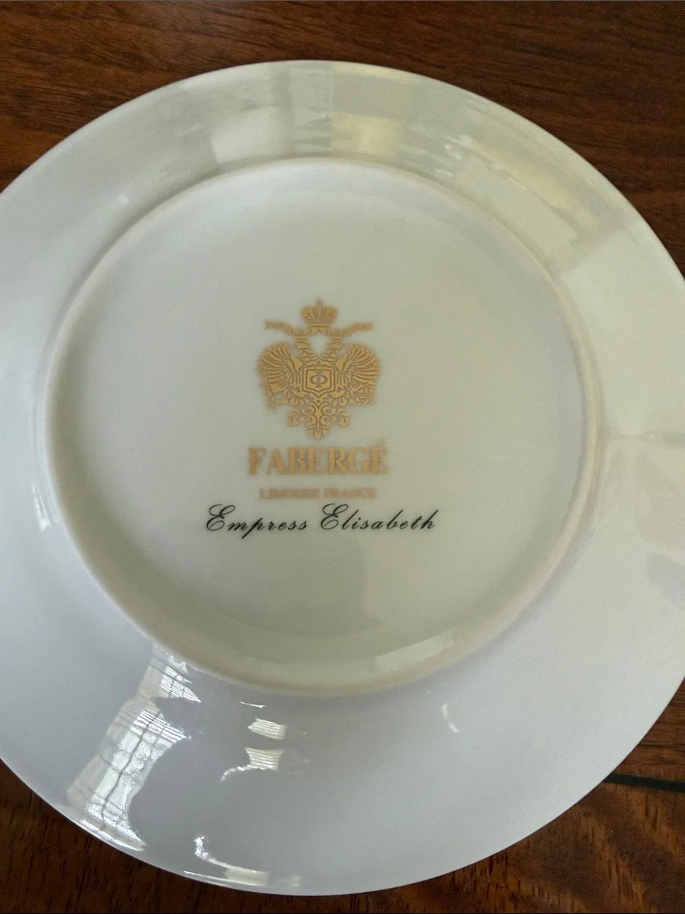 12 Vintage Empress Elisabeth Limoges Faberge Bread & Butter Plates
